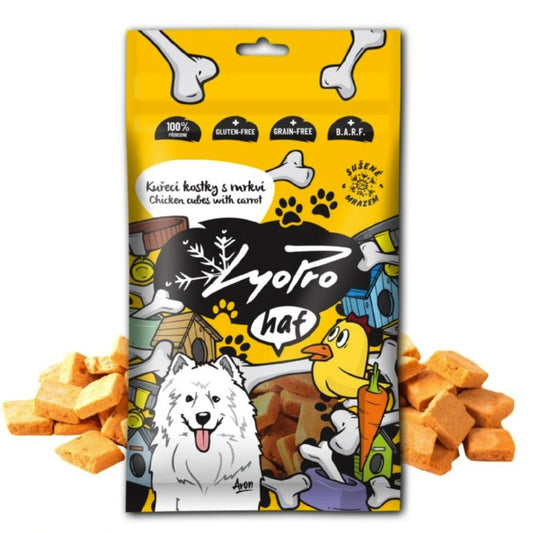 Kuřecí kostky s mrkví 50g